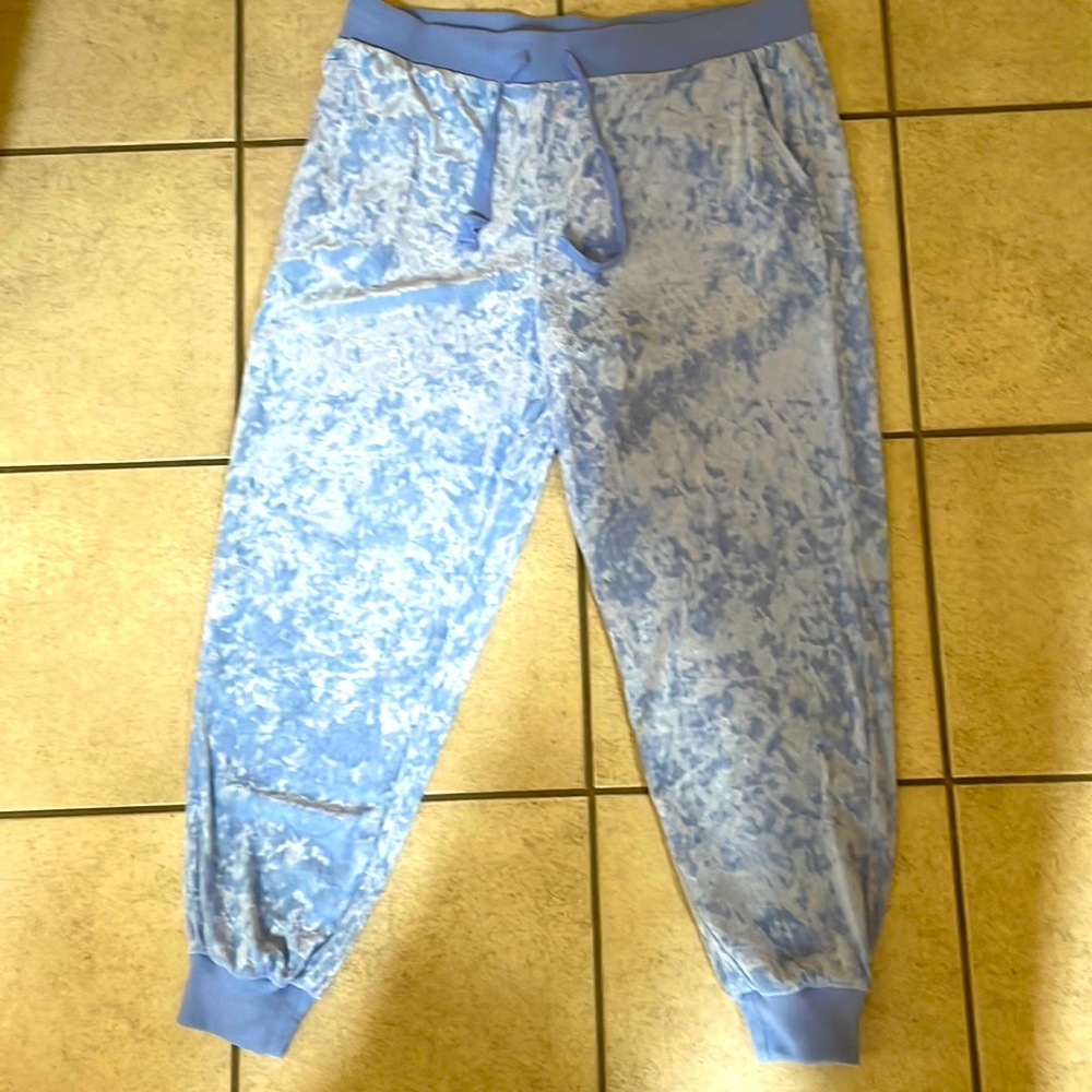 Size L Aerie pants. Crush velvet. Never worn